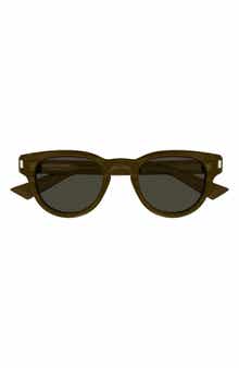 48mm Small Round Sunglasses