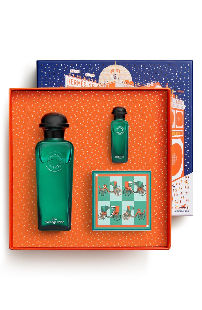 Hermès Eau d'Orange Verte - Eau de Cologne Gift Set, Alternate, color, 