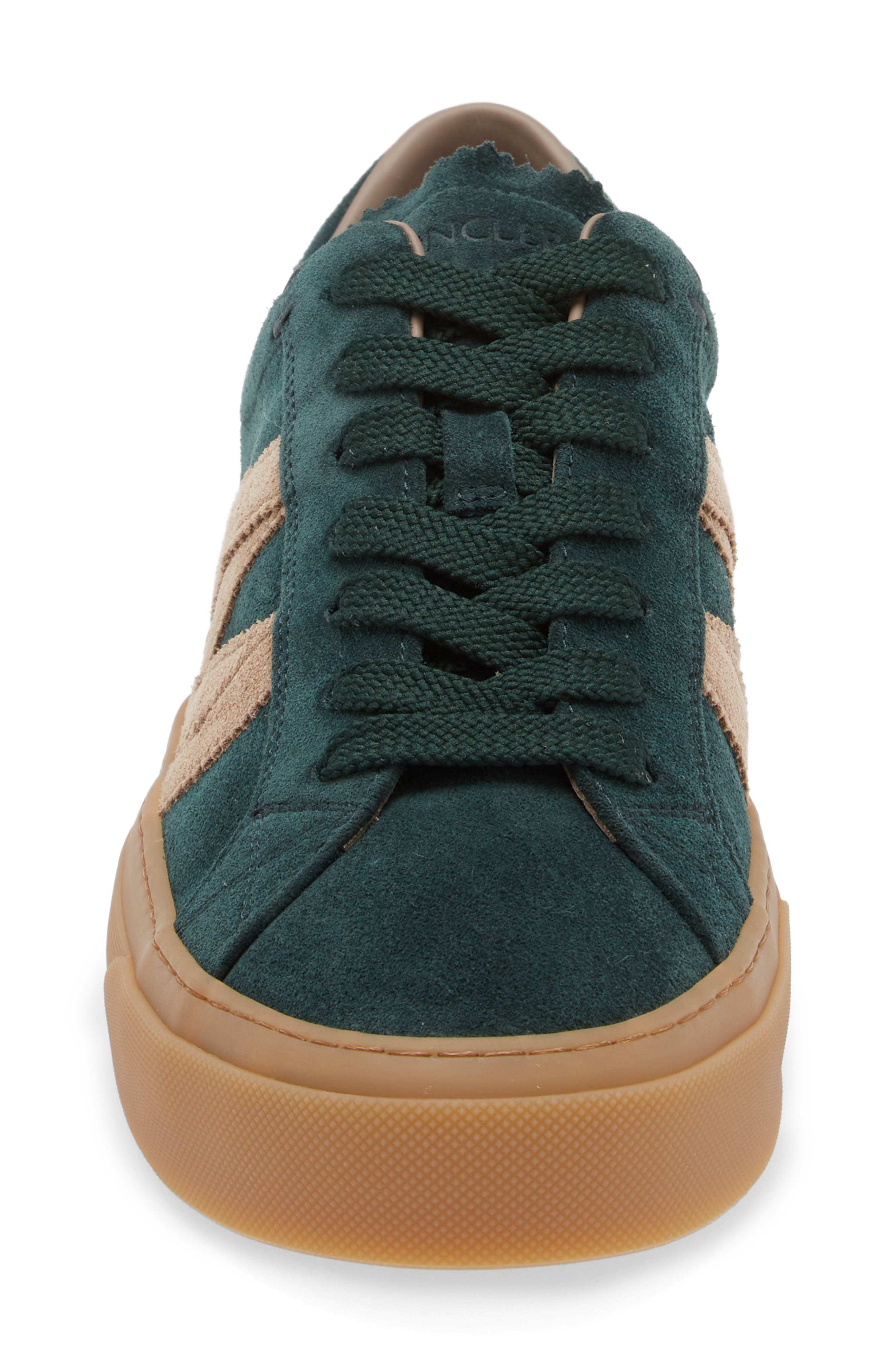 Moncler Monaco 2 Low Top Sneaker, Alternate, color, June Bug