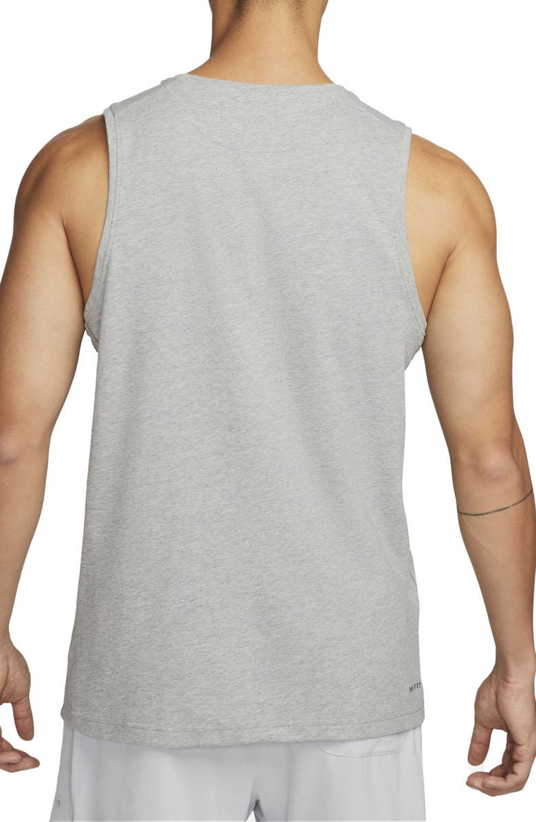 Nike Dri-FIT Primary Training Tank, Alternate, color, Grey Heather/ Smoke Grey