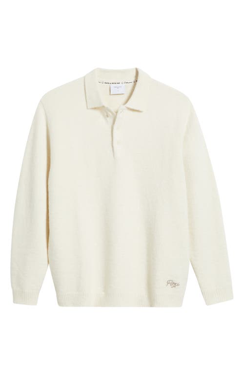 Percival Rugby Alpaca-blend Polo Jumper