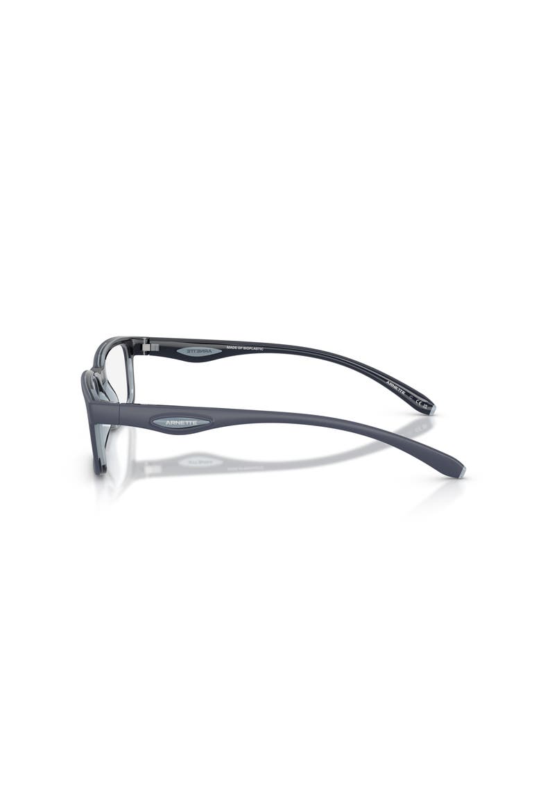 55mm Rectangle optical glasses, Alternate, color, Blue
