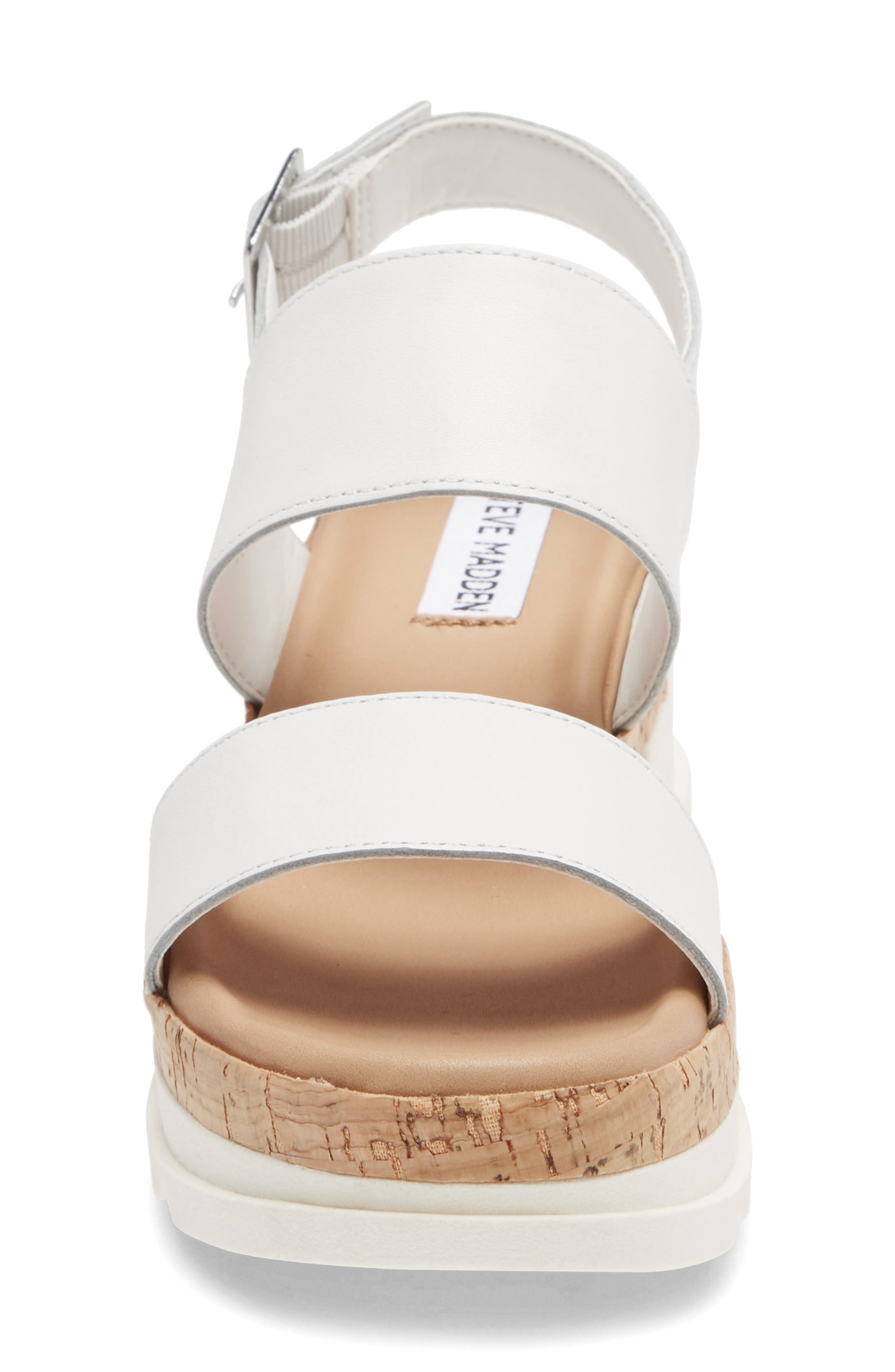 Steve Madden Brenda Wedge Sandal, Alternate, color, 