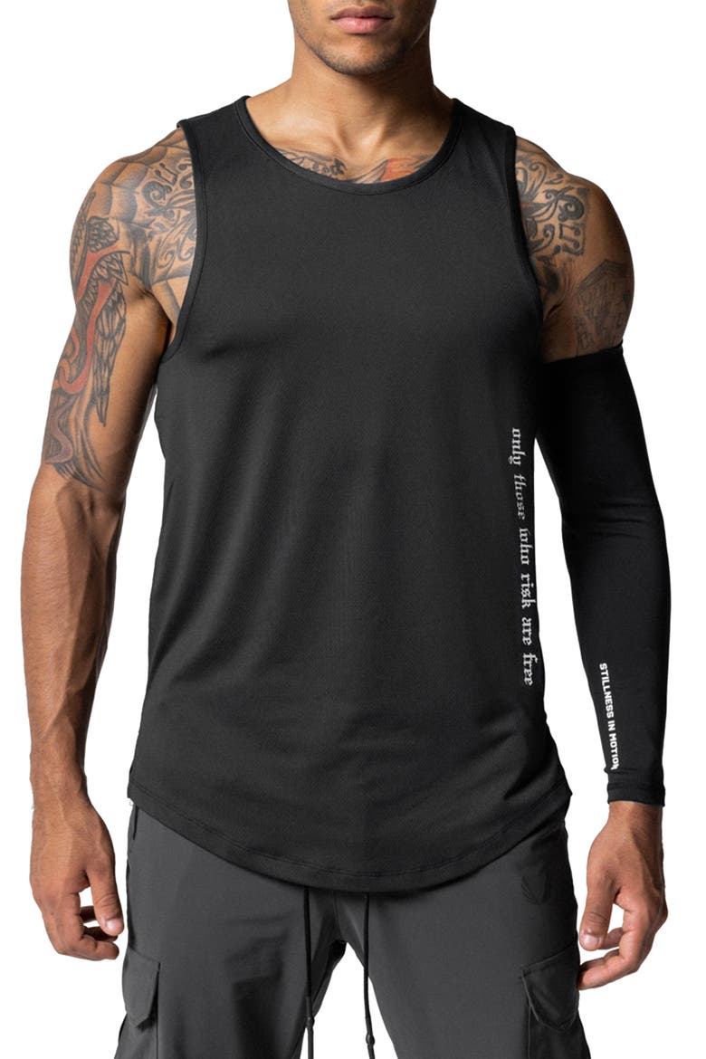 Silver-Lite™ 2.0 Performance Tank, Main, color, BLACK