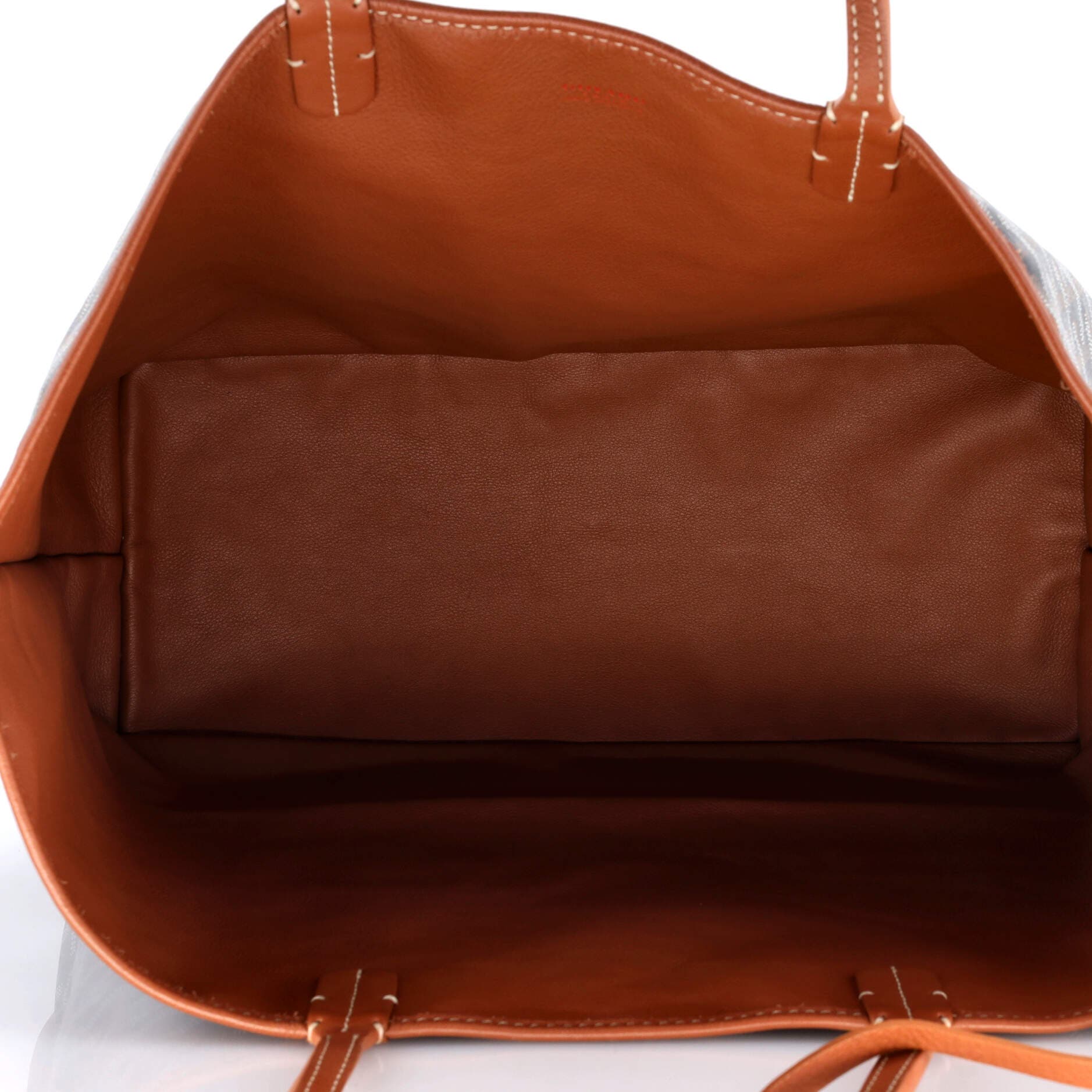 Pre-Owned Goyard Anjou Reversible Tote Coated Canvas PM, Alternate, color, Brown