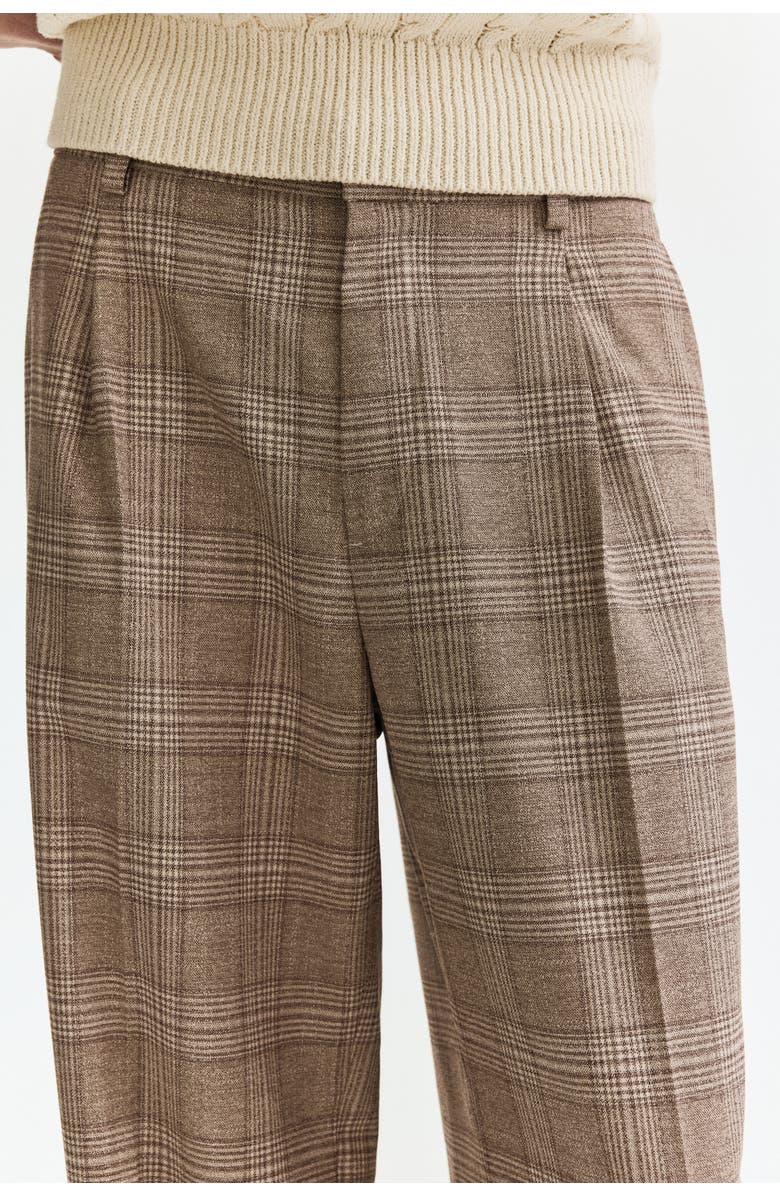 H&M Loose Fit Tailored Trousers, Alternate, color, 