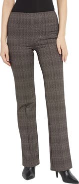 Lysse Lyssé Houndstooth Jacquard Flare Leggings