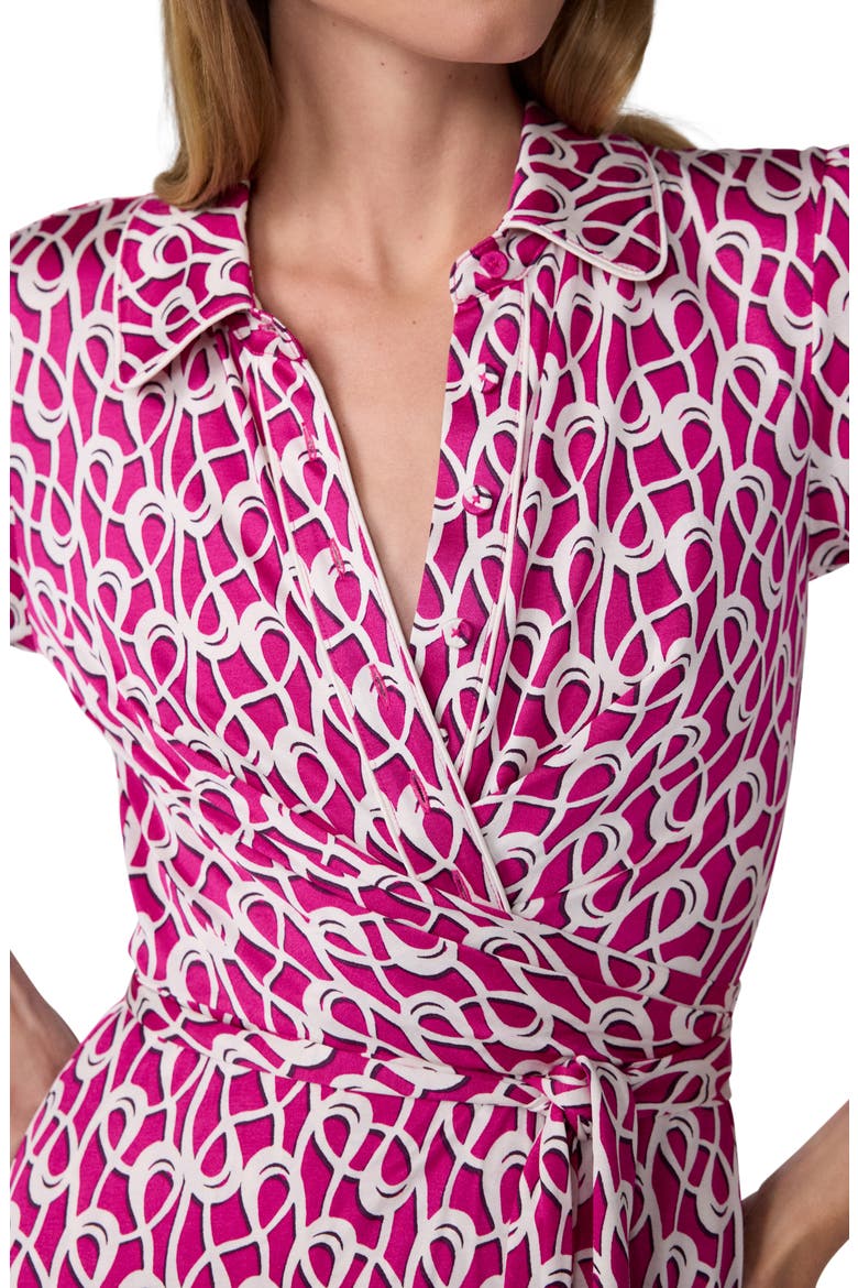 Sana Tie Belt Midi Dress, Alternate, color, LOOPS GOSSIP PINK