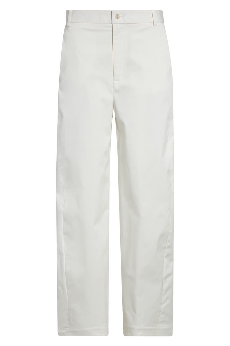 Kayden Stretch Cotton Pants, Alternate, color, WHITE