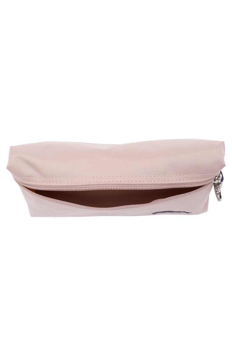 Longchamp Le Pliage Club Logo Cosmetic Bag, Alternate, color, Hawthorn