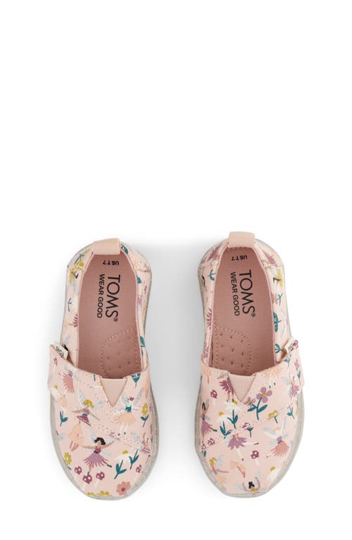 Toms Kids' Alpargata Slip-on Sneaker In Light/pastel Pink