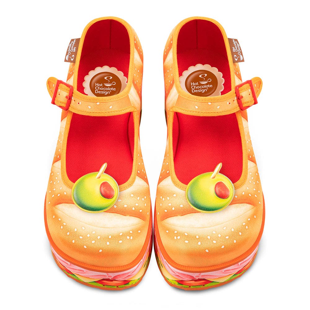 Hot Chocolate Design Footlong Mary Jane Platform, Alternate, color, Footlong