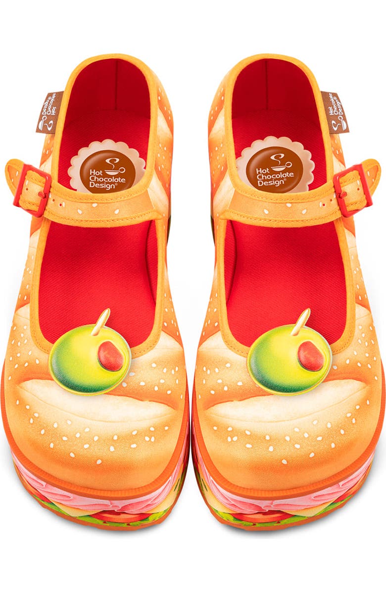 Hot Chocolate Design Footlong Mary Jane Platform, Alternate, color, Footlong