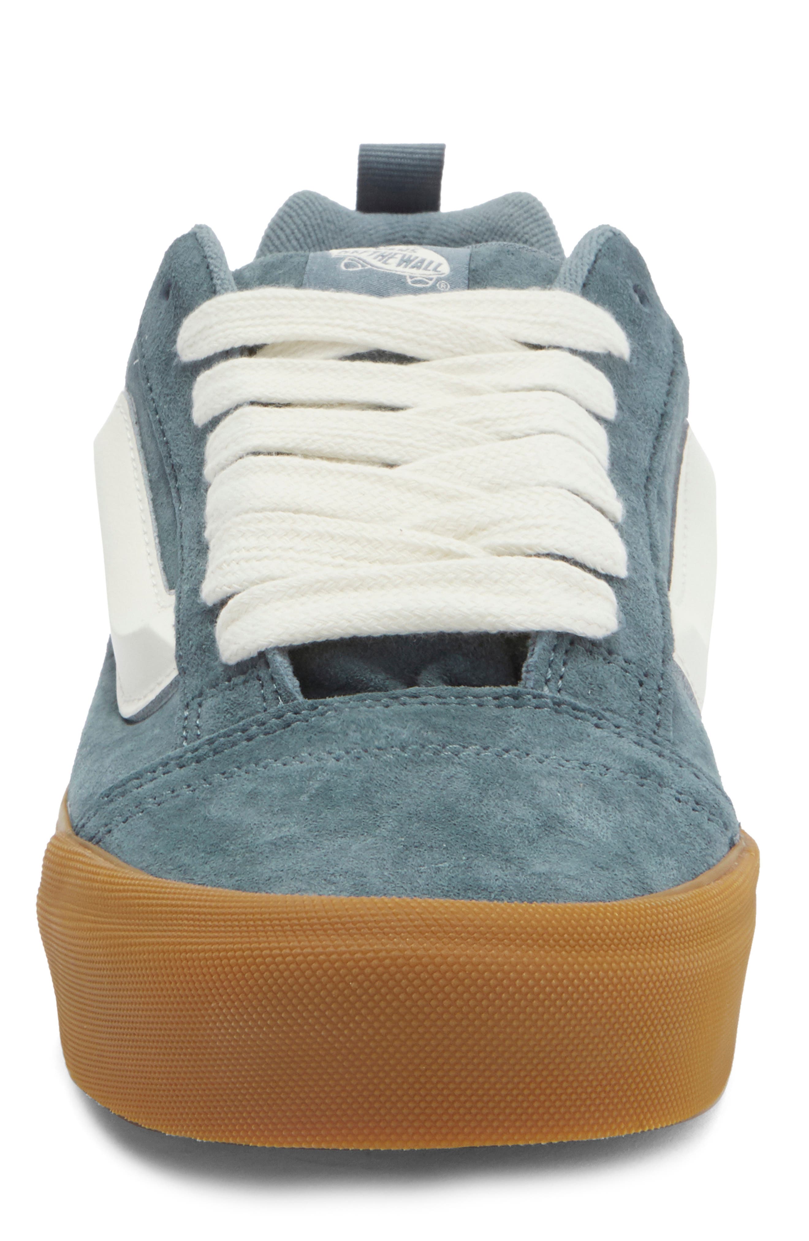 Vans Knu Skool Sneaker, Alternate, color, Pig Suede Stormy Weather