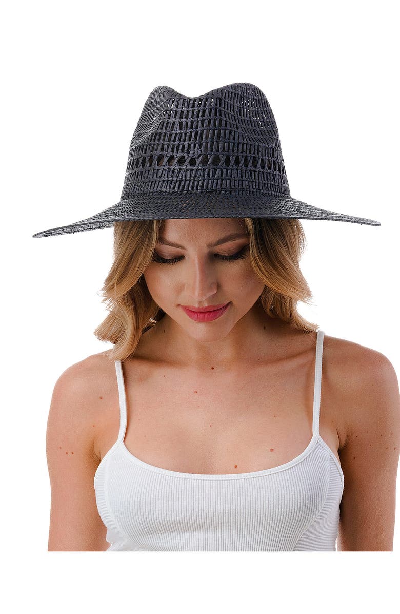 MARCUS ADLER Classic Straw Hat, Alternate, color, 