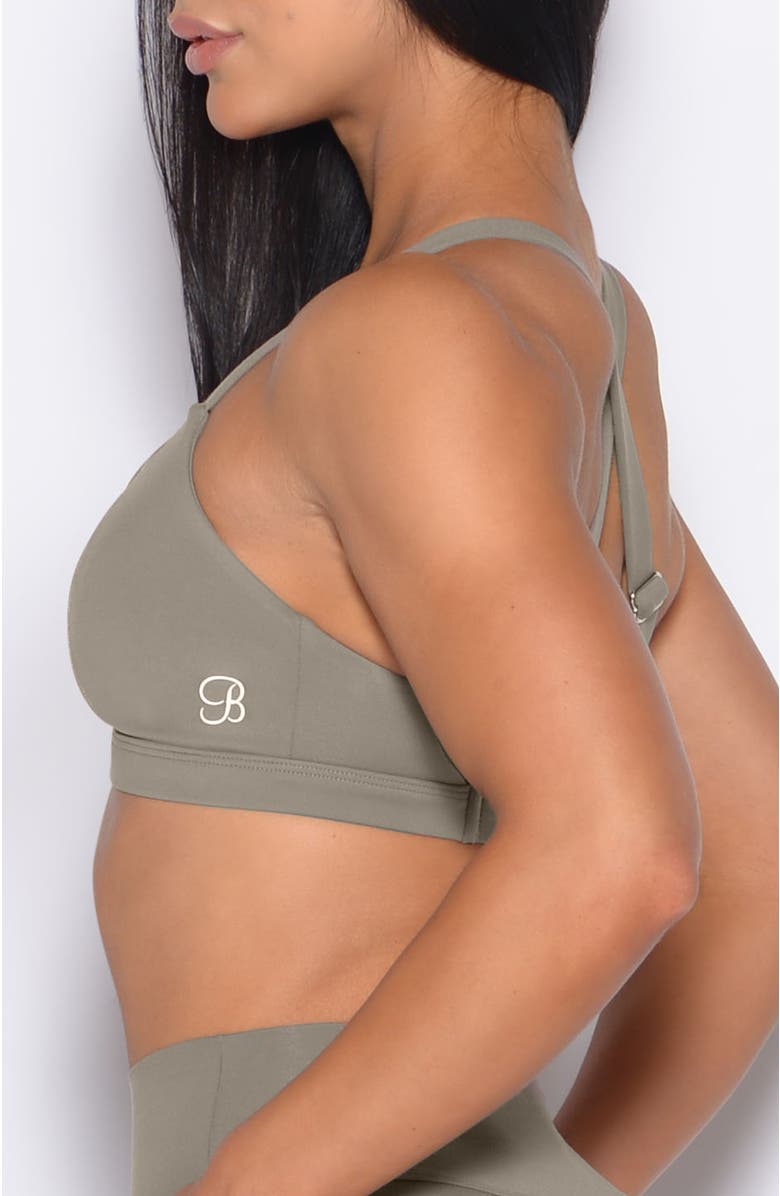 Bombshell Sportswear Sweetheart Sports Bra, Alternate, color, Stone