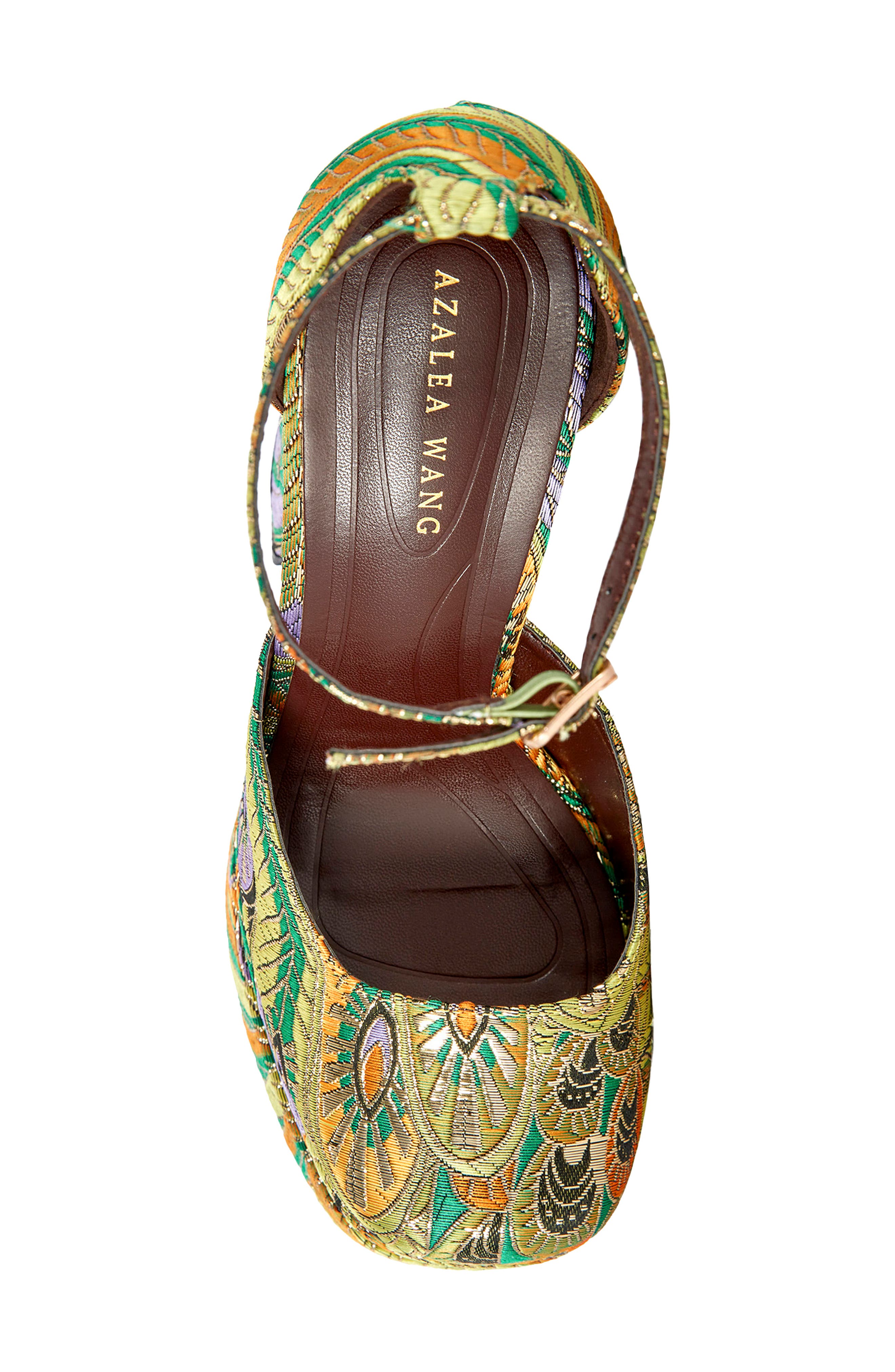 AZALEA WANG Zipphora Sandal, Alternate, color, 