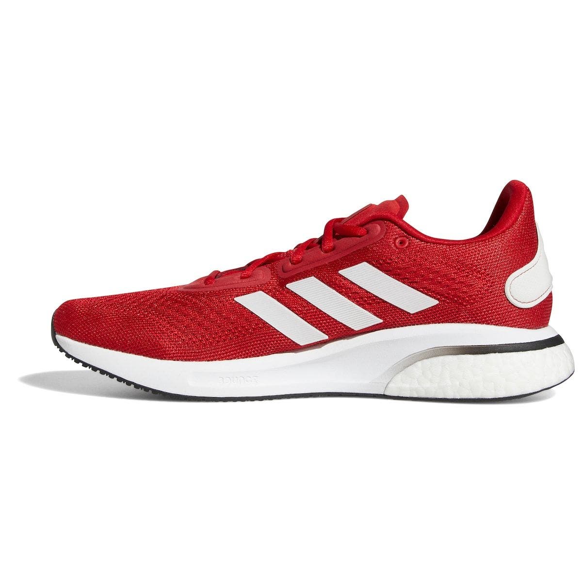 adidas Scarlet/White Nebraska Huskers Supernova Shoe, Main, color, 