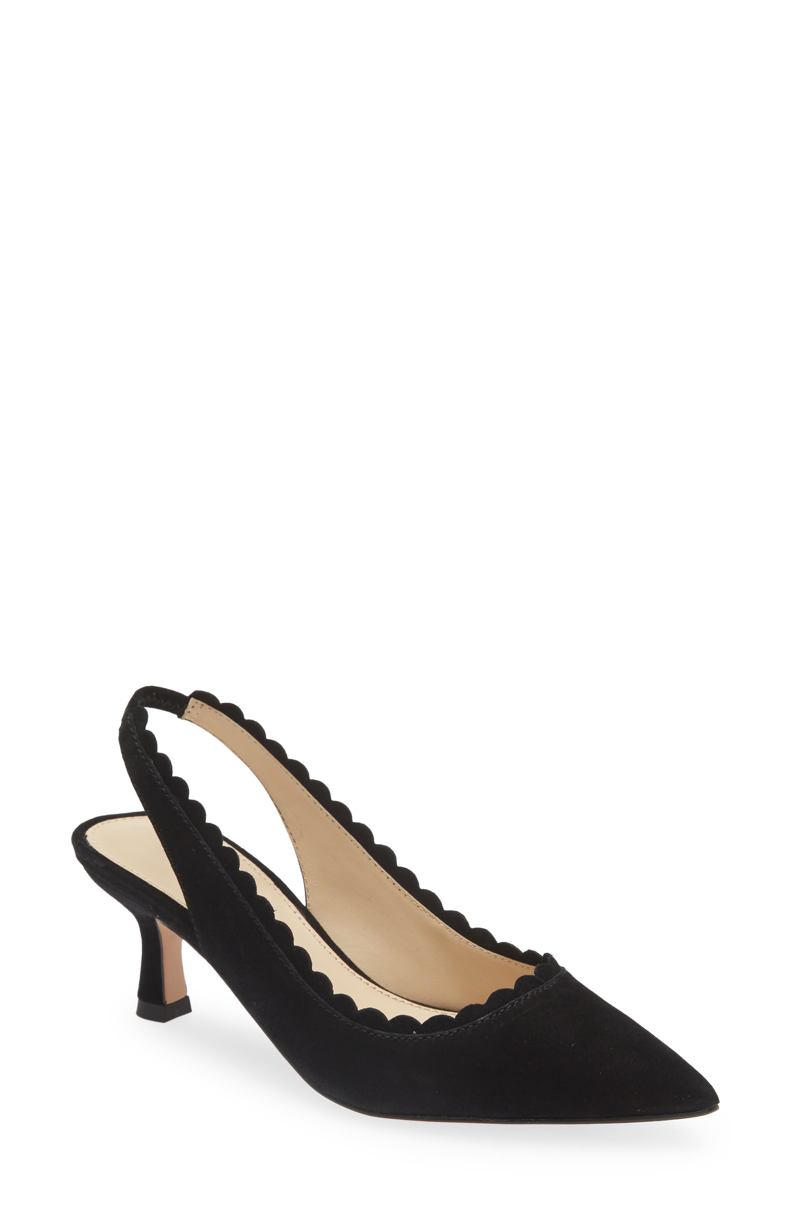 Pelle Moda Kelsa Slingback Pump, Main, color, Black