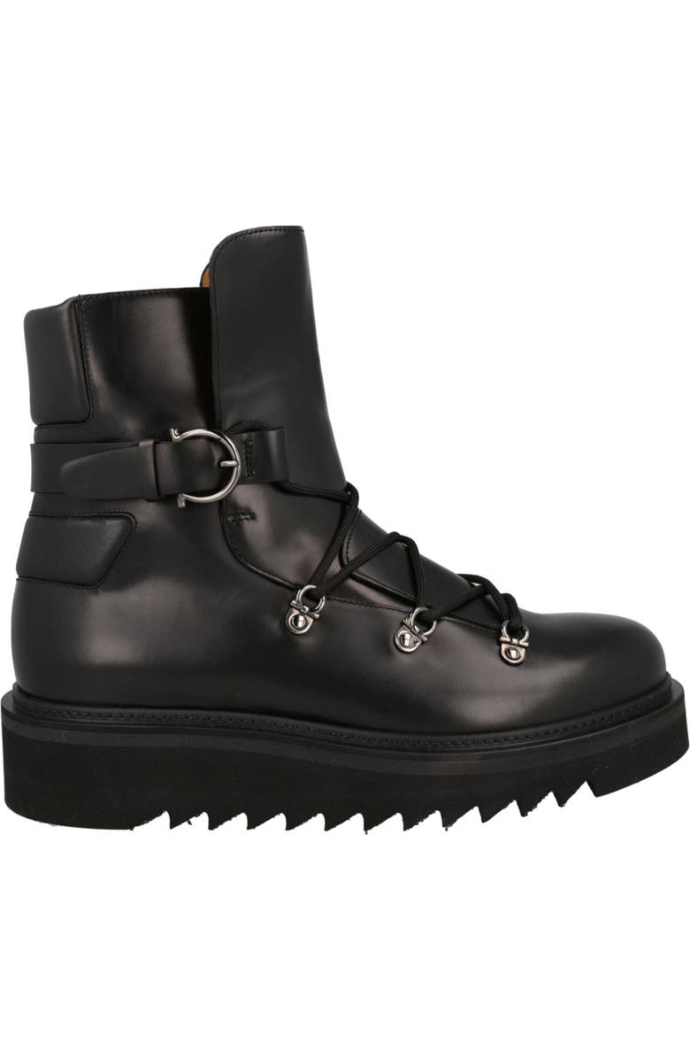 FERRAGAMO Giulio Lace-Up Boot, Alternate, color,