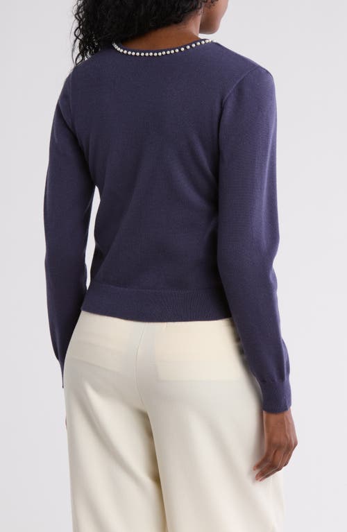 Shop By Design Laurel Cardigan In Peacoat