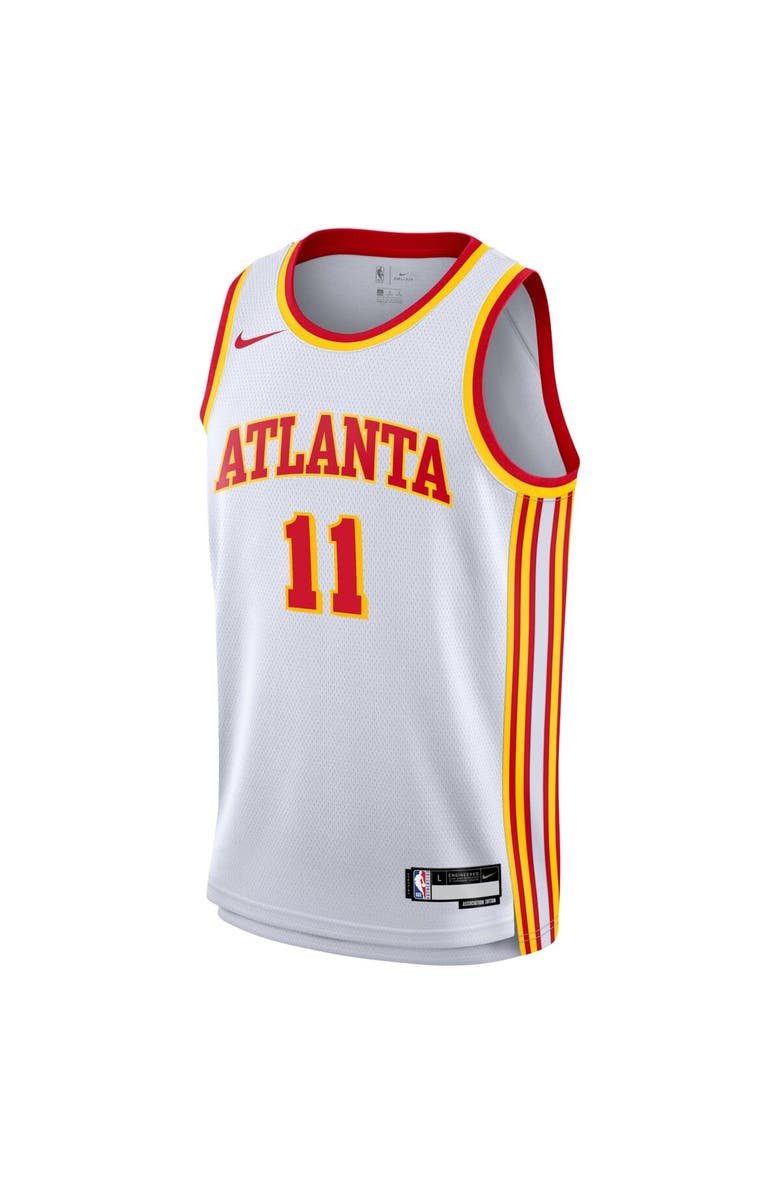 Nike Youth Nike Trae Young White Atlanta Hawks Swingman Jersey - Association Edition, Alternate, color, 