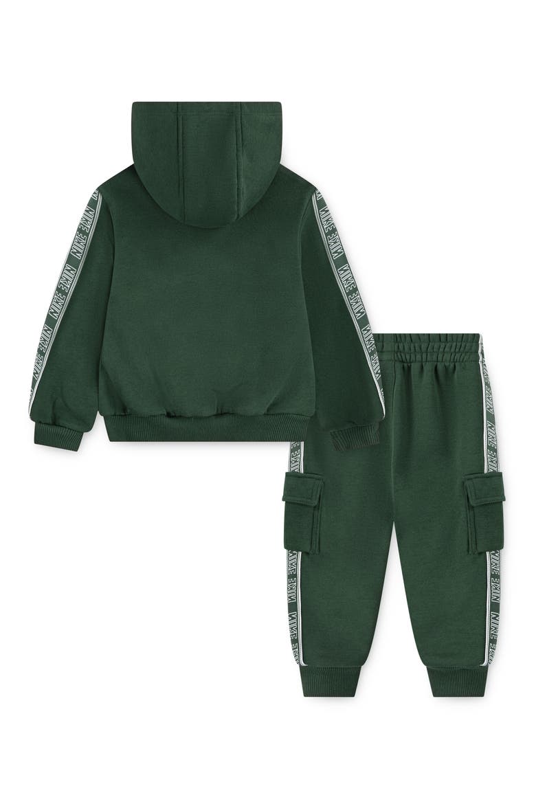 Kids' Logo Taping Hoodie & Cargo Joggers Set, Alternate, color, F1JFIR