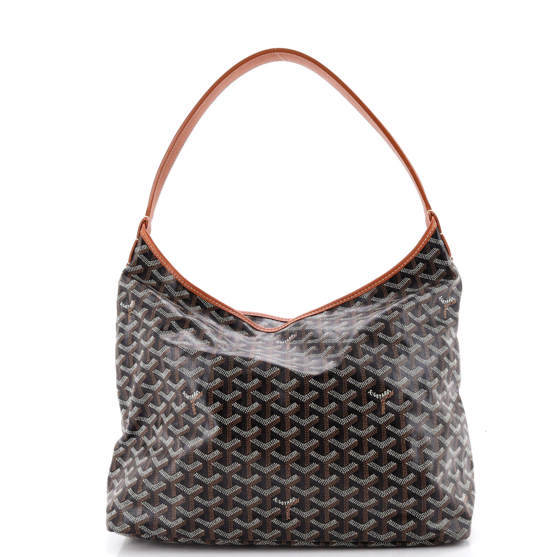 Boheme Hobo Coated Canvas, Alternate, color, Brown