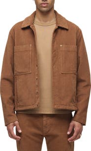 Hudson Jeans Worker Corduroy Shirt Jacket