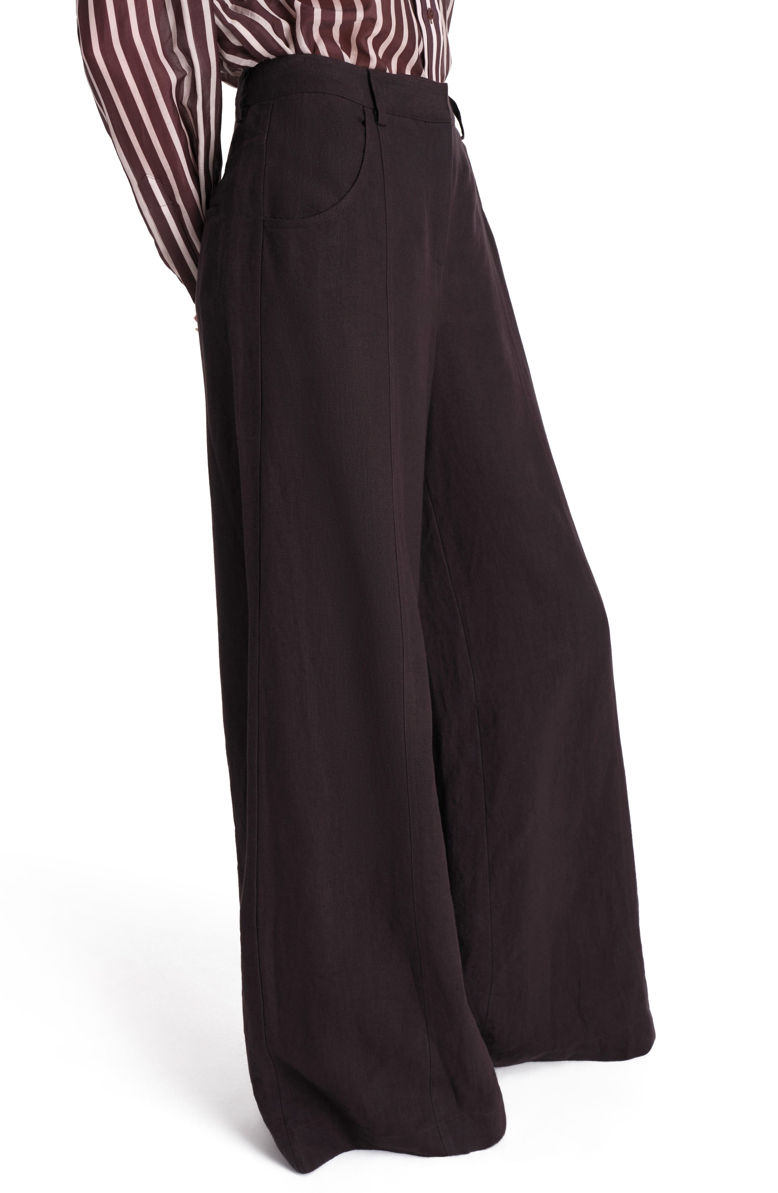 Dees Wide Leg Linen Pants - image 2