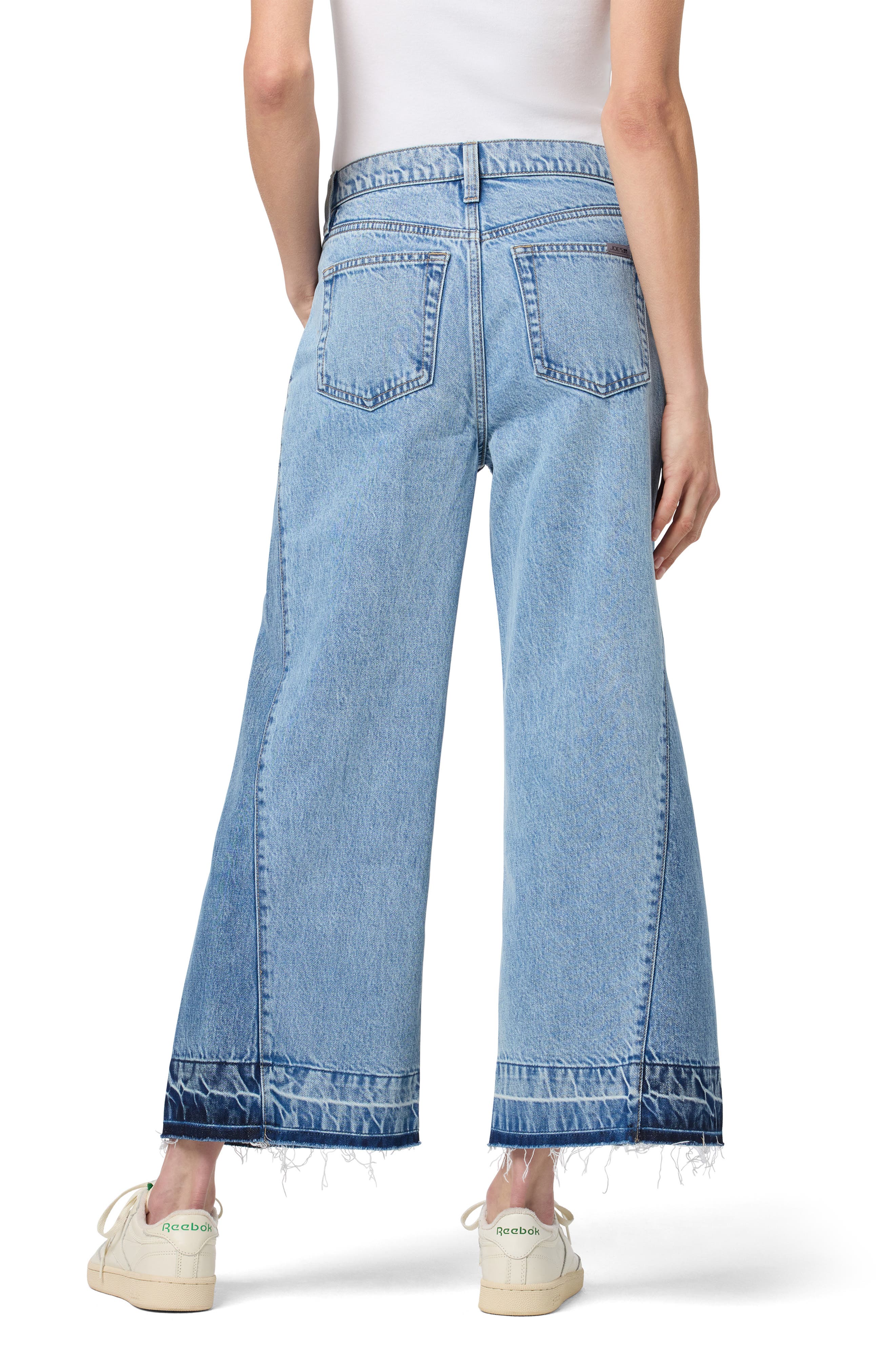 Pieced Ankle Wide Leg Jeans - image 2