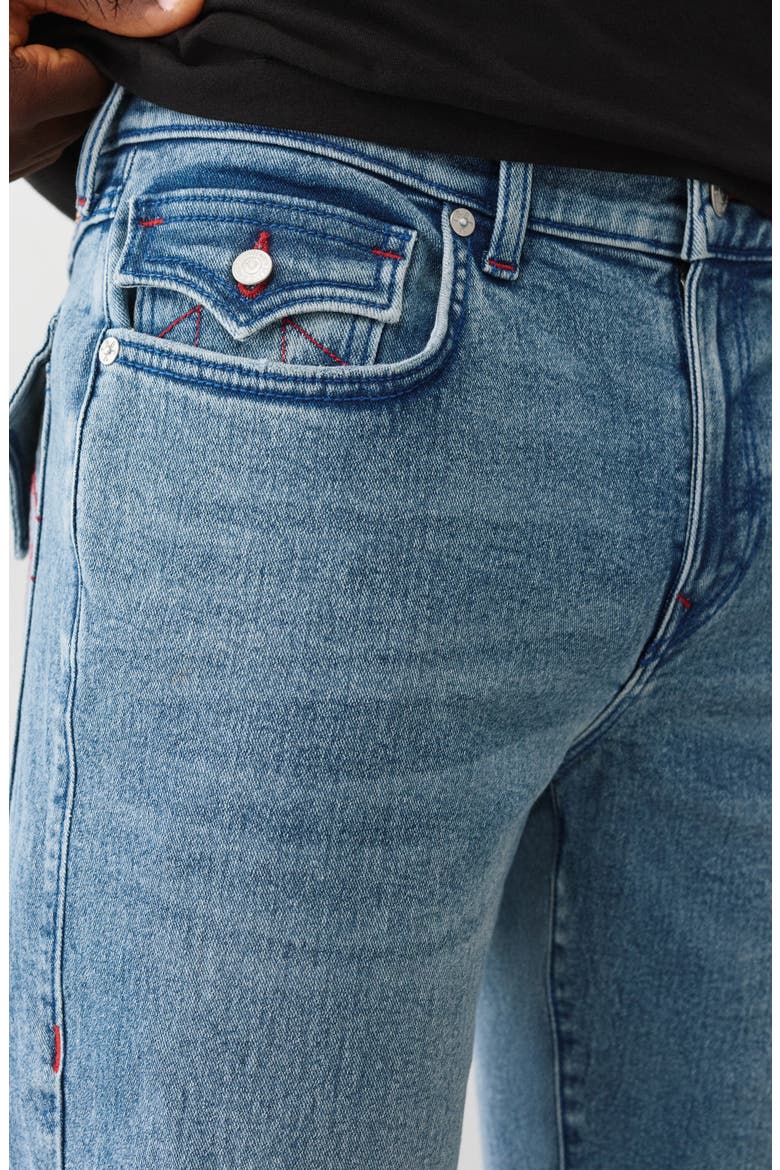Ricky Straight Leg Jeans, Alternate, color, LIGHT PEPPERMINT WASH
