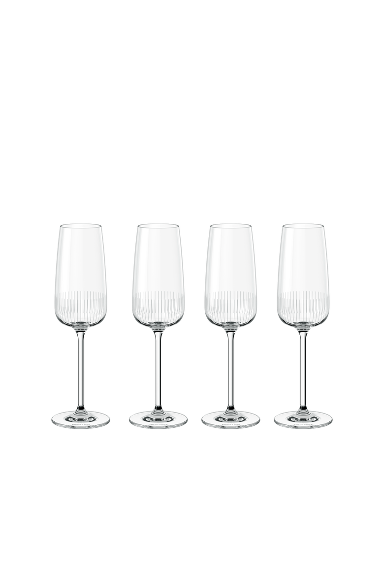 Afa Glass Flute Champagne Set of 4, Main, color, None