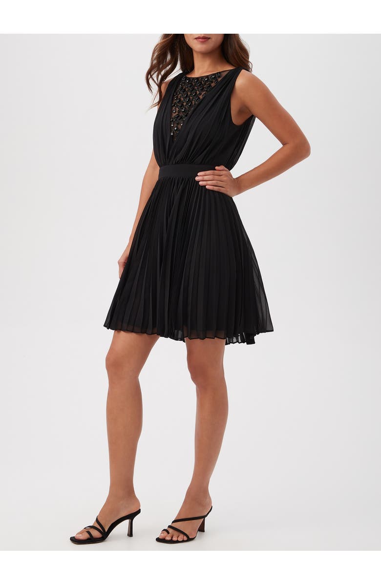Trina Turk Zathar Dress, Alternate, color, Black