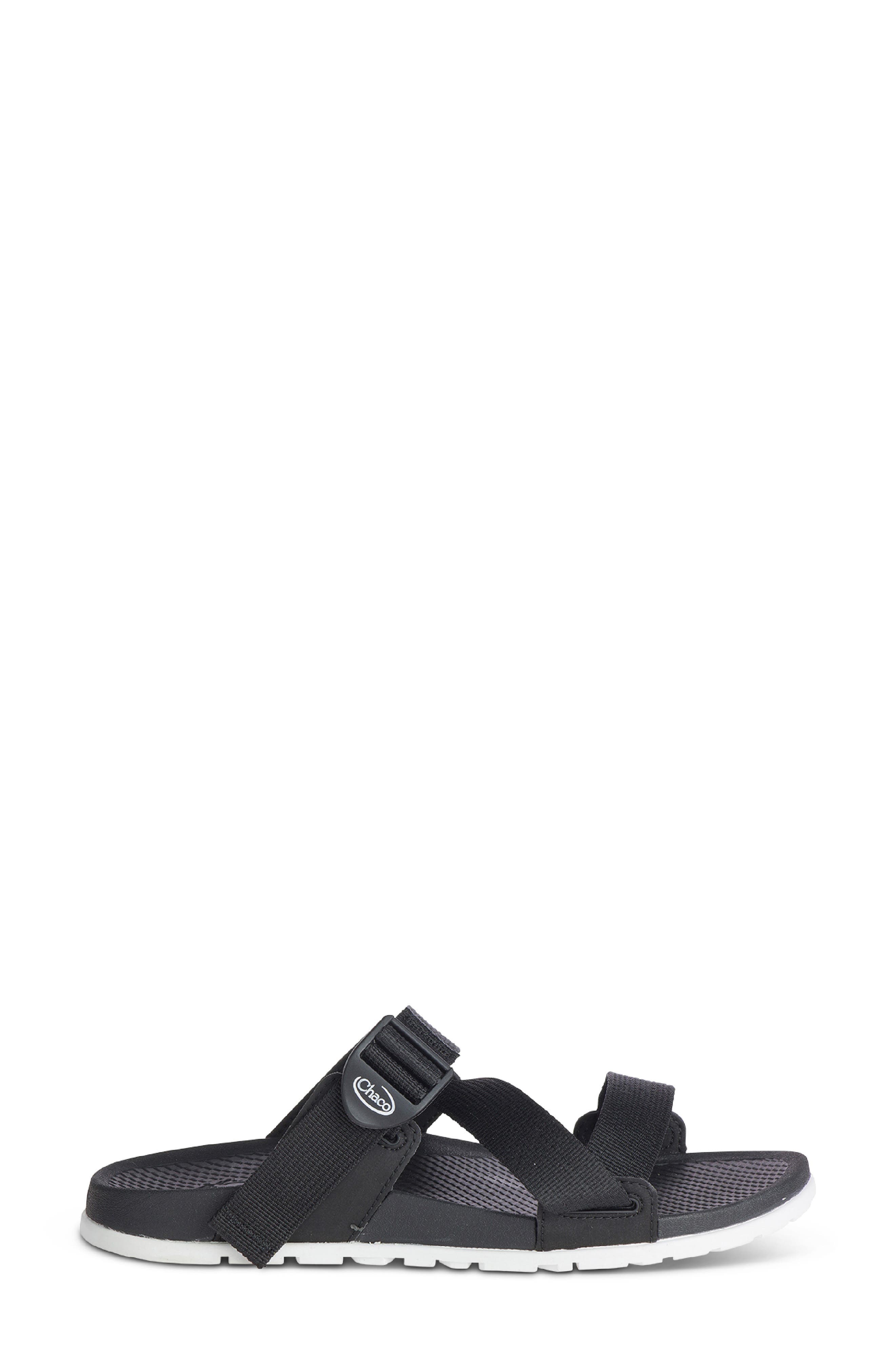 Chaco Lowdown Slide Sandal, Alternate, color, Black