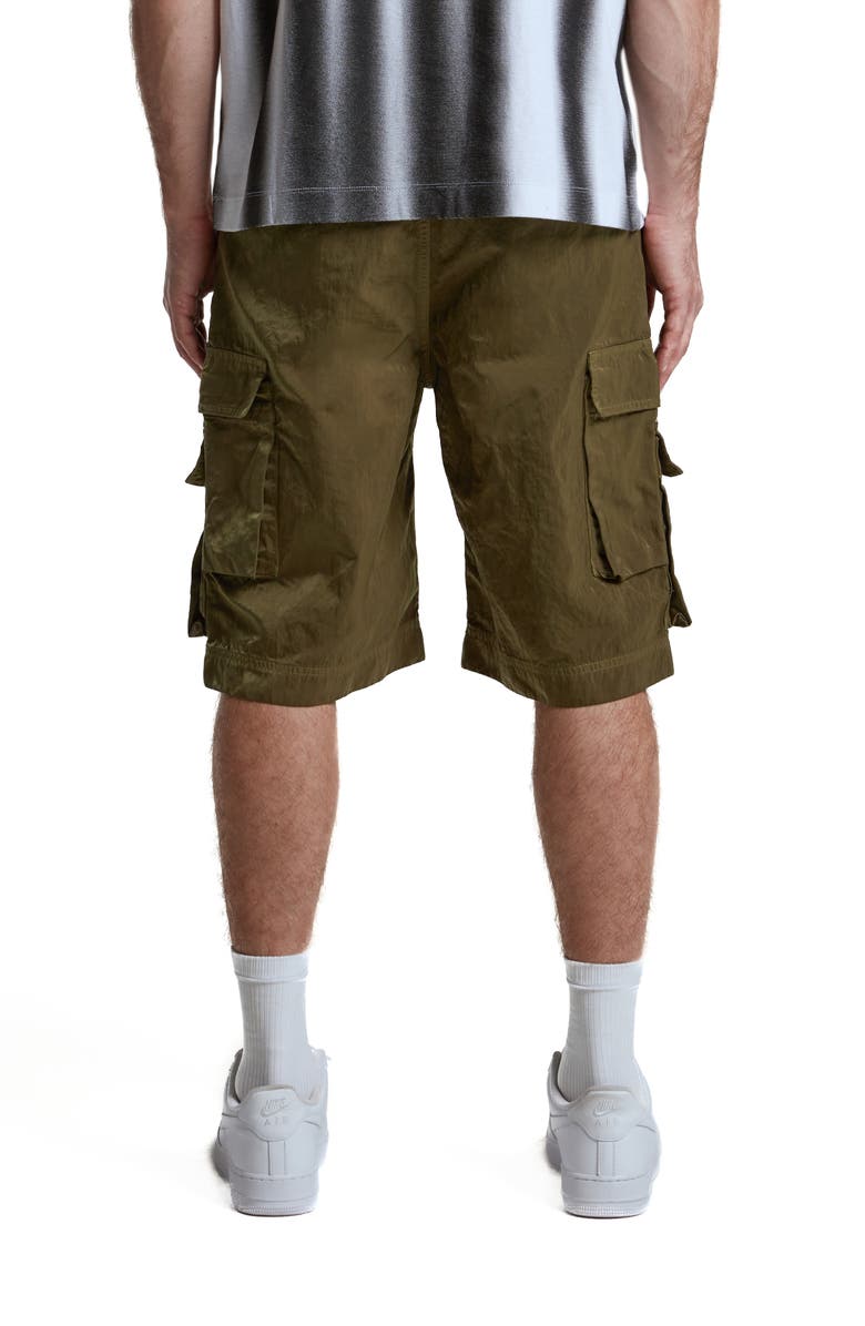PURPLE BRAND Woven Cargo Shorts, Alternate, color, Green