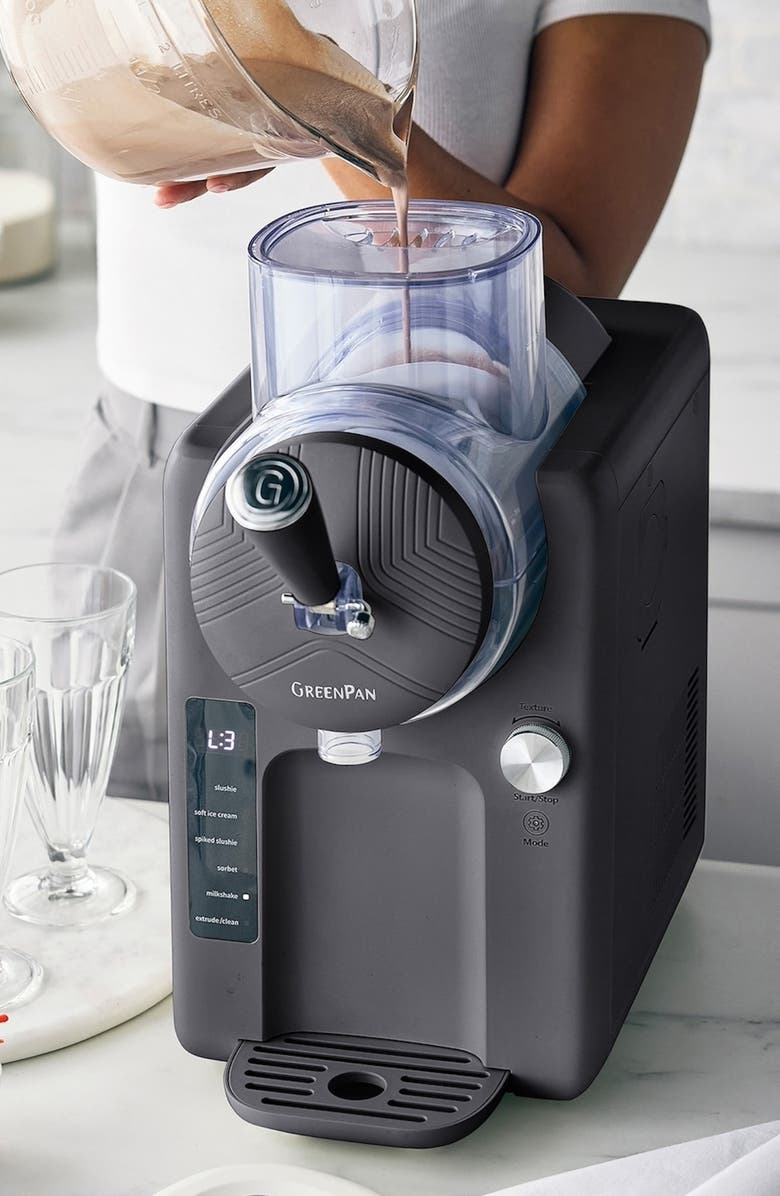 GreenPan Frost Ice Cream & Frozen Drink Maker, Alternate, color, Grey