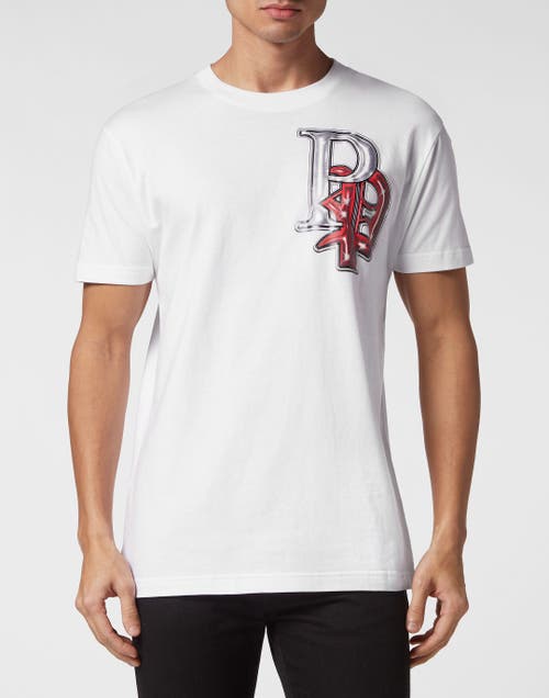 PHILIPP PLEIN PHILIPP PLEIN T-SHIRT ROUND NECK SS SKULLY GANG MEN