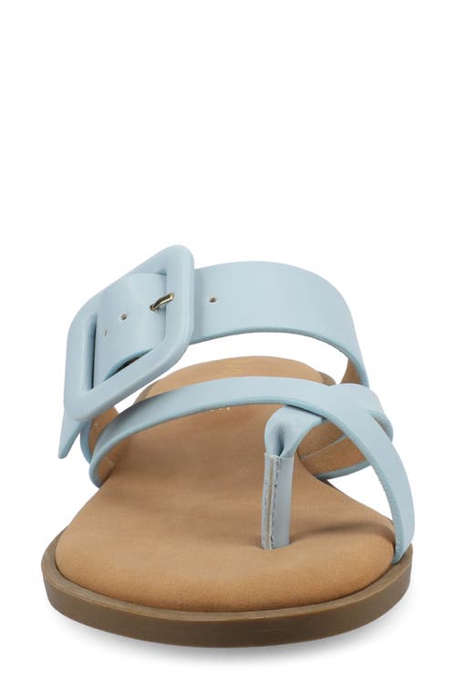 Journee Collection Layra Sandal In Light Blue