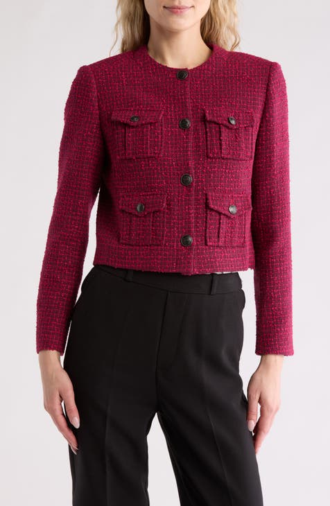 Pennio Cropped Boucle Jacket