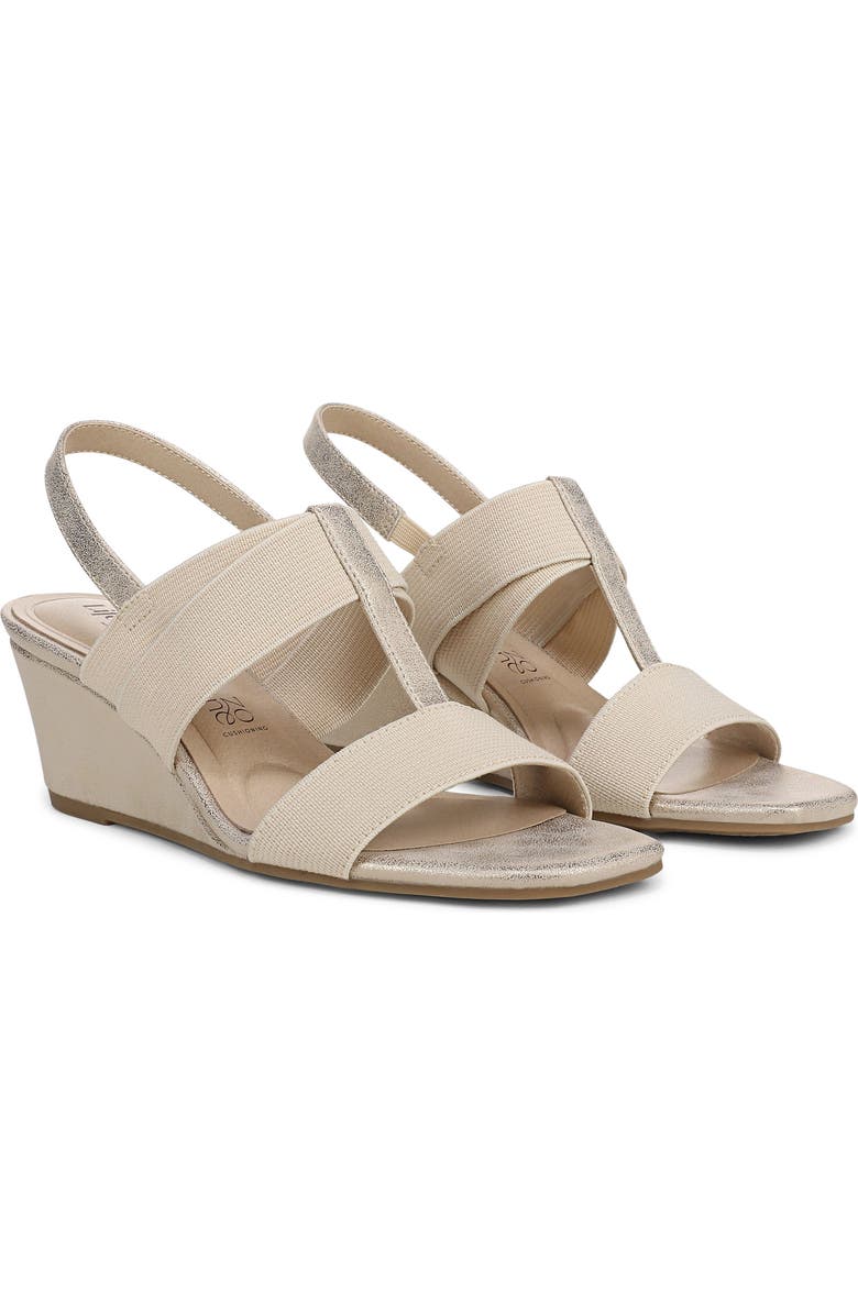 LifeStride Patience Wedge Sandal, Alternate, color, Black