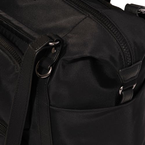 Baggallini Nolita Small Convertible Backpack In Black Twill