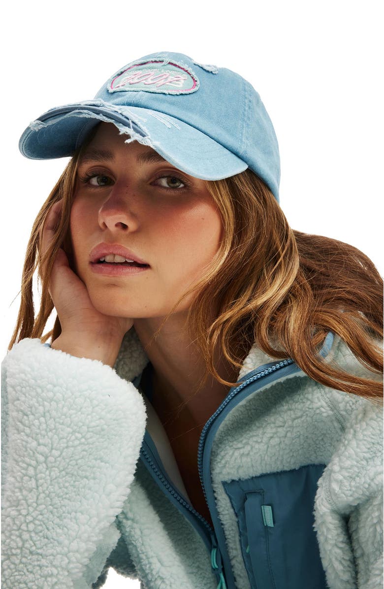 COTTON ON BODY Women's Active Distressed Club Cap, Alternate, color, 