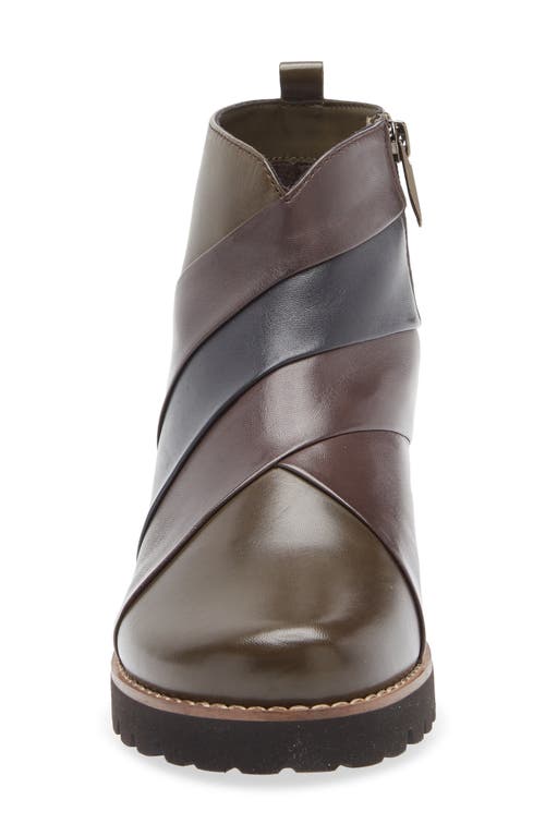 Regarde Le Ciel Layla Lug Sole Bootie In Multi