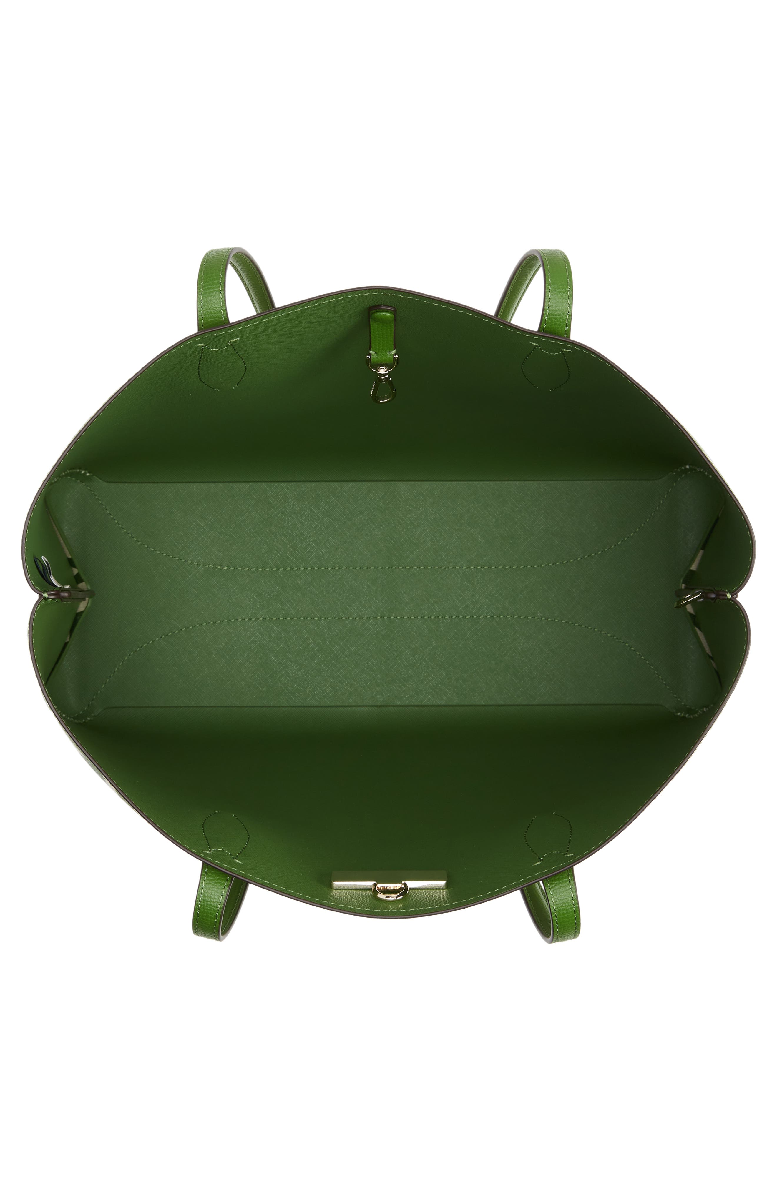 Kate Spade New York all day palm fronds tote bag, Alternate, color, 