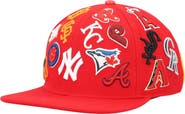 PRO STANDARD Men's Pro Standard Red MLB Pro League Wool Snapback Hat