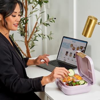 Modern Lunch Box - Orchid