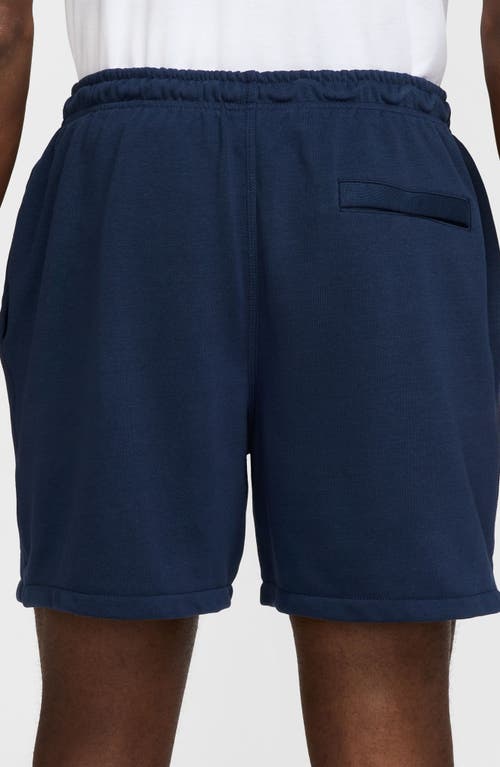 Nike Club French Terry Flow Shorts In Blue