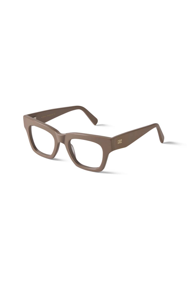 Rosalie Reading Glasses, Alternate, color, Creme / Brown / Grey
