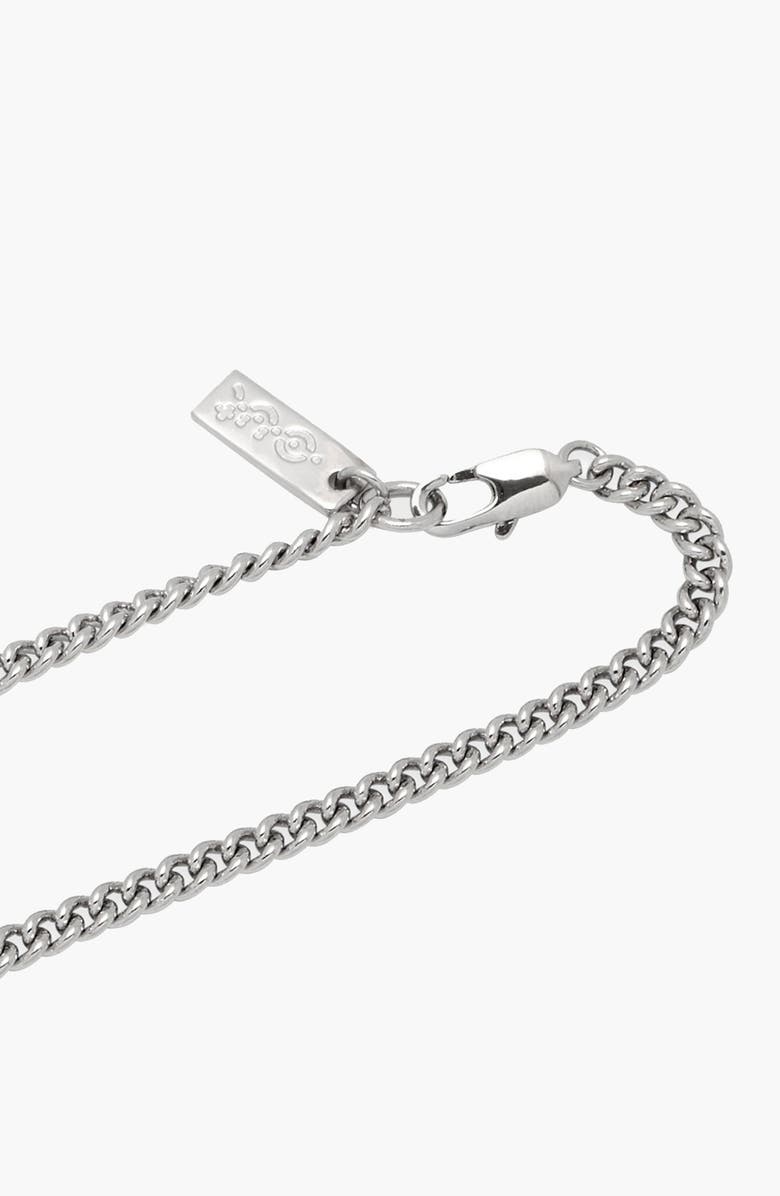 YOJ Teddy Silver Necklace, Alternate, color, Silver